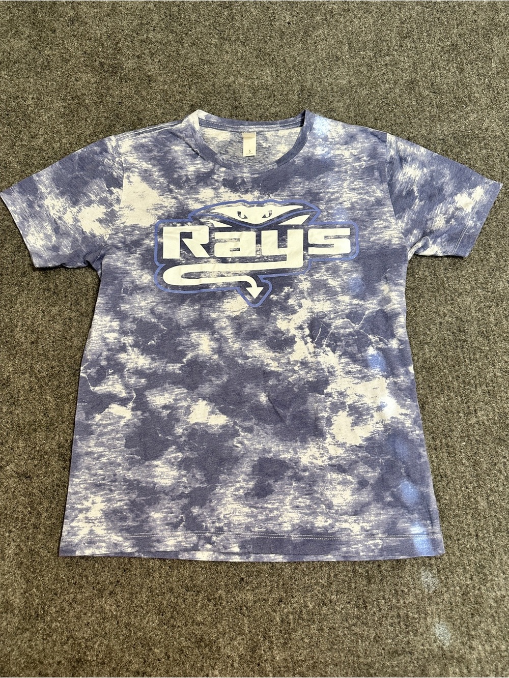 The Cheerleading team, Rays t-shirt featuring the team's graphic logo